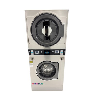 Self-service Coin-operated Washer Dryer  12kg Commercial Laundry Machine 220V