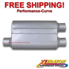 2 Chamber Performance Muffler Transverse Camaro Firefird 2.5 2.5 Vx2583