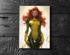 Jean Grey X-men Marvel Comic MCU Poster Print - No Frame