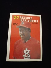 1988 Topps - Record Breakers Vince Coleman #1 for sale online | eBay