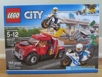 tow truck trouble lego