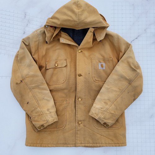 Vintage Carhartt Jacket Size 44 XL Made 