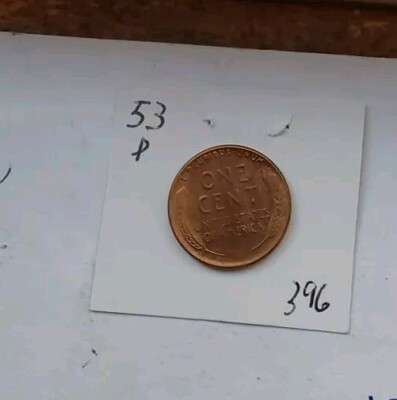 1953 P LINCOLN WHEAT CENT GEM BU FROM ORIGINAL ROLL FREE & FAST