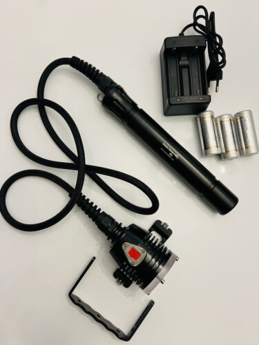 Diving Flashlight ARCHON WH36 3600 Lumen, Ultrahelles Tauch-lampei-Diving Torch - Bild 6 von 7