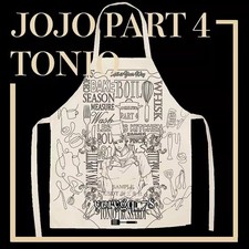 JoJo's Bizarre Adventure Tonio Trussardi Apron Anime Kitchenware Accessory Gifts