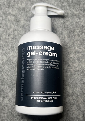 NEW Dermalogica Pro Massage Gel-Cream 6oz 180ml Pump Bottle