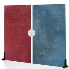 V-FLAT WORLD Duo Board 30x40" Surface Background, Cobalt/Crimson