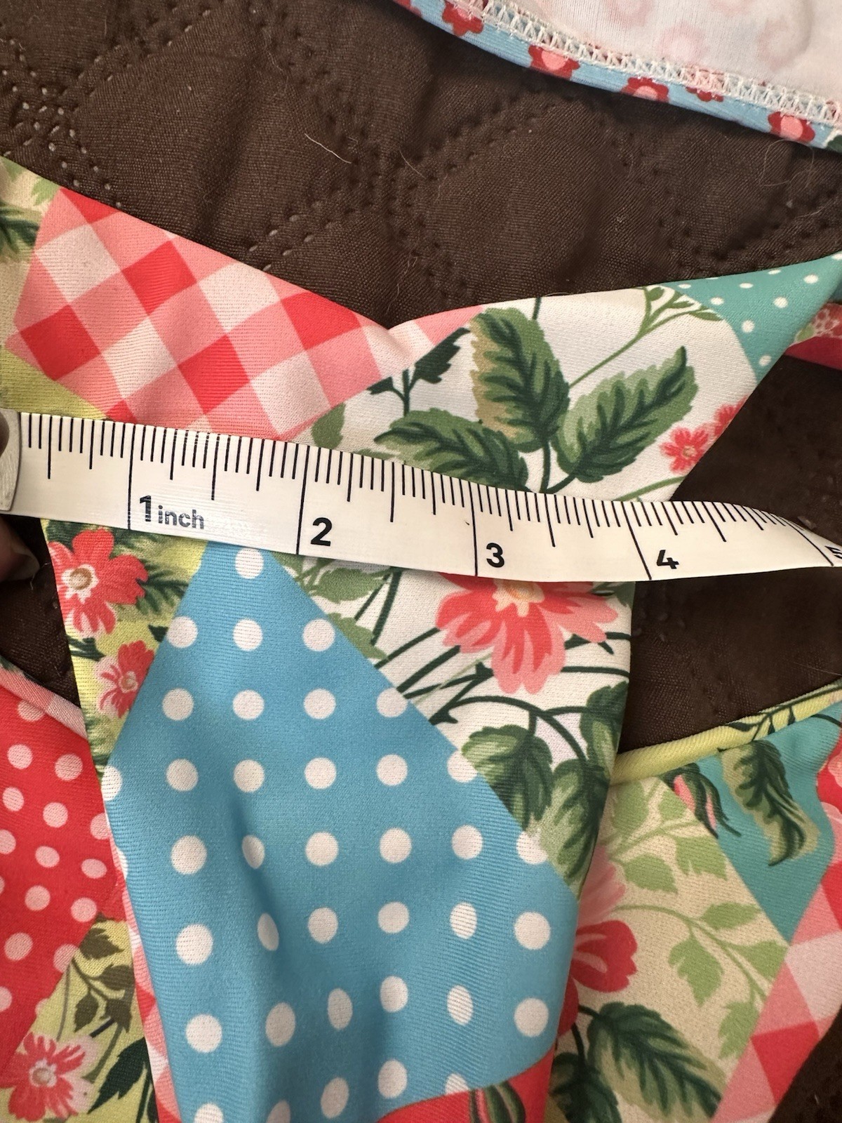 Patchwork String Bikini Brazilian Back Set Pink •… - image 11