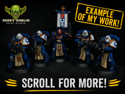 Warhammer 40K Space Marines Primaris Eradicators Pro Painted Commission