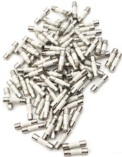 Lot of 100 Littelfuse 216010 250 Volt 10 Amp 5x20 MM Fast Acting Ceramic Fuses