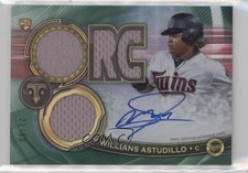 2019 Topps Triple Threads Emerald 23/50 Willians Astudillo #RFPAR-WAS Auto no9