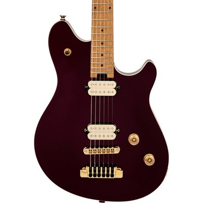 EVH Wolfgang Special T.O.M Electric Guitar, Roasted Maple Fingerboard, Oxblood