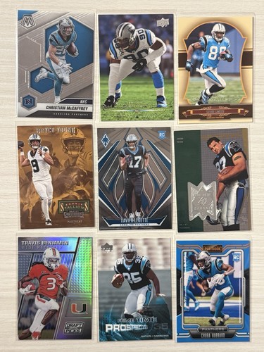 Huge Carolina Panthers (36) Card Lot #2 RC Parallel Insert See Description - Picture 4 of 4