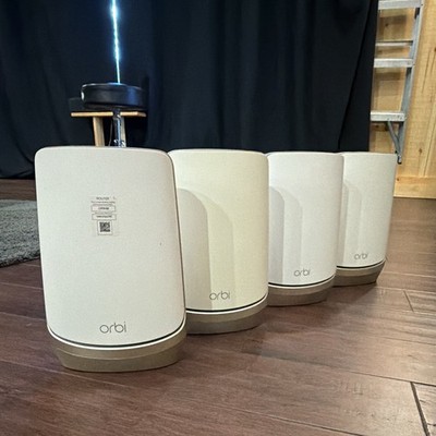 NETGEAR Orbi RBRE960 Mesh Router + 3 RBSE960 Satellites 