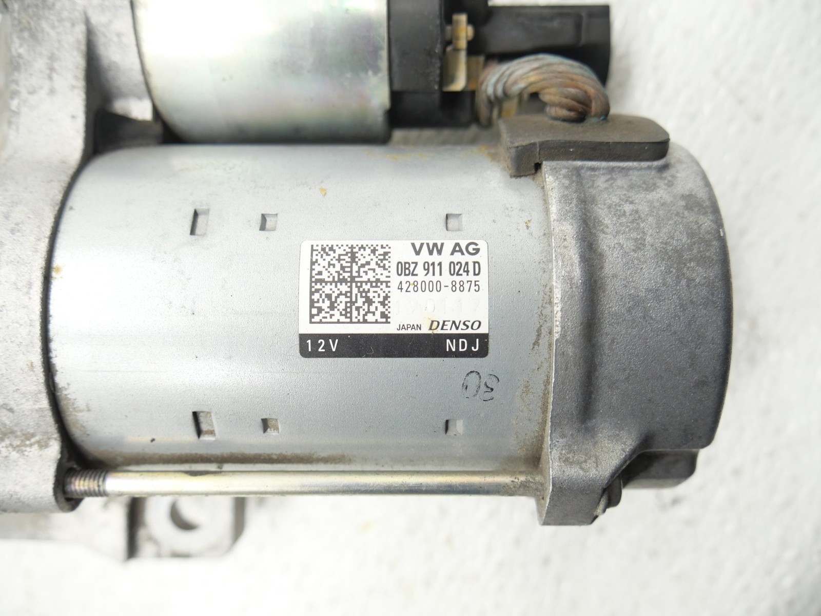 Audi R8 Spyder 2017-2023 Starter motor solenoid P/N 0BZ911024D