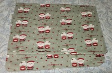Genuine Original Set of 2 Standard Pillowcases Santa And Ms. Clause 100 ...