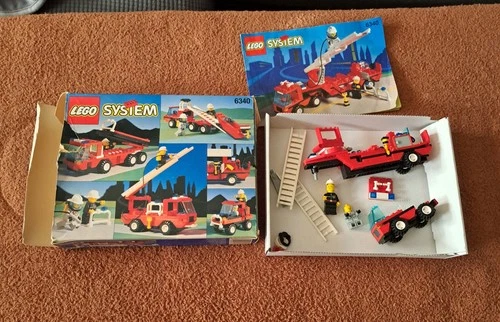 Lego System Rescue Classic Town Set 6340 Hook & Ladder