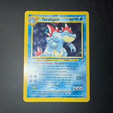 Nintendo Pokémon TCG Feraligatr 4/111 Neo Genesis Holo Rare 100 HP English 2000 on eBay
