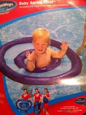 SwimWays Swim Step 1 for 9-24 months -  Baby Pool Spring Float