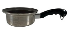 Vintage WestBend Silver Steel 1 Quart Saucepan Made In USA