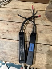 Transparent Audio MusicWave Speaker Cables; 2m Pair, Spaded End, Black And Cream