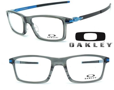 oakley BRILLE GRAU BLAU PITCHMAN OX 8050 12 53 MILESTONE TITAN RAFTER GESTELL