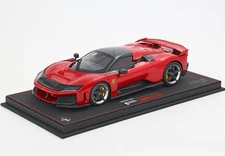 Preorder BBR Ferrari F80 Carbon Supercar 1:18 Model Car Red P18253H KidBX
