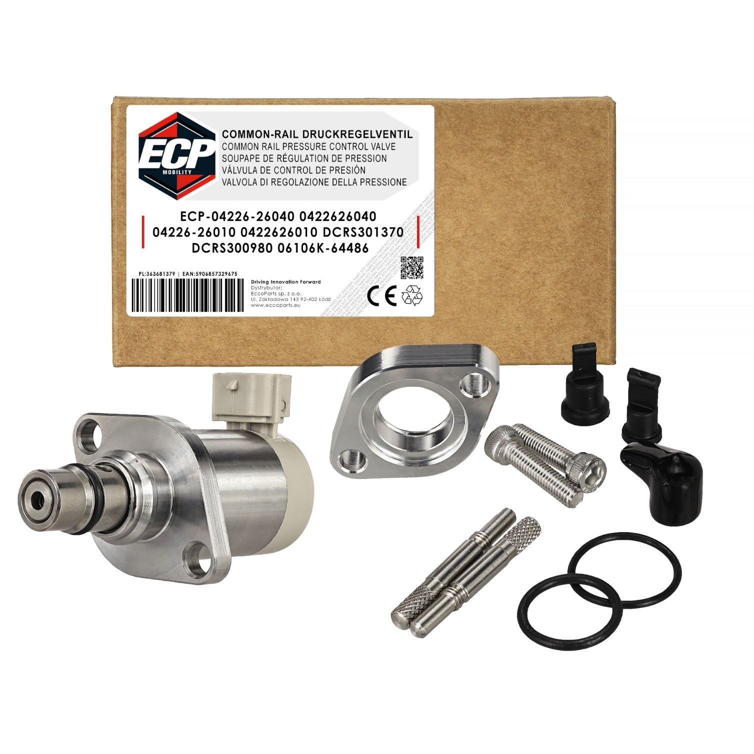 Soupape de pression 294200-2960 anti-calage pour Toyota RAV4 et Auris