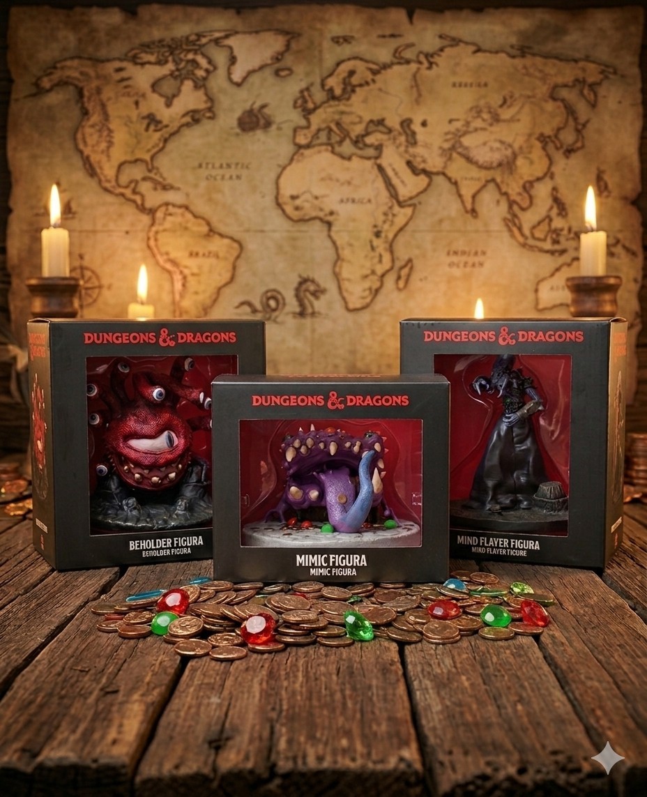 Lot figurines D&D pour soirées jeux de rôle entre amis