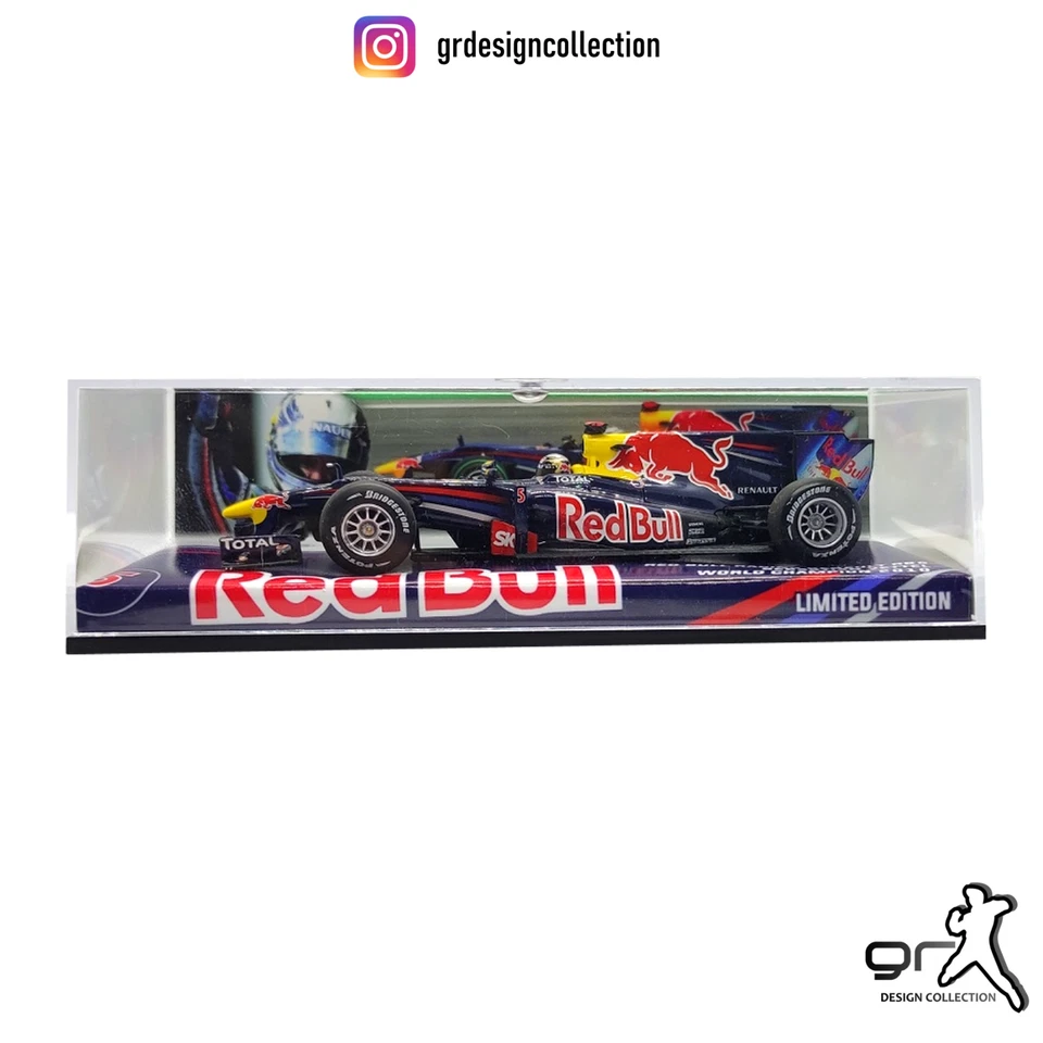 Sebastian Vettel - Red Bull RB6 - F1 World Champion 2010 / Minichamps / 1:43 - Immagine 2 di 4