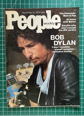 BOB DYLAN - People Magazine November 10, 1975 (No Mailing Label)