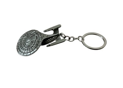 Star Trek Keychain Next Generation USS Enterprise NCC-1701-D Metal