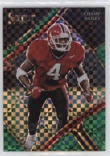 2023 Select Draft Picks Field Level Green Squares Prizm Champ Bailey HOF 0ud4