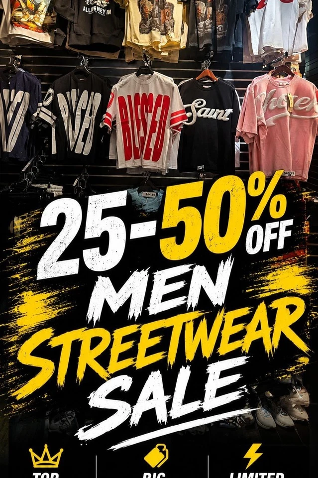 25-50% OFF STORE SALE