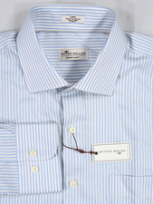 NWT PETER MILLAR Crown Soft Large shirt Silk ...