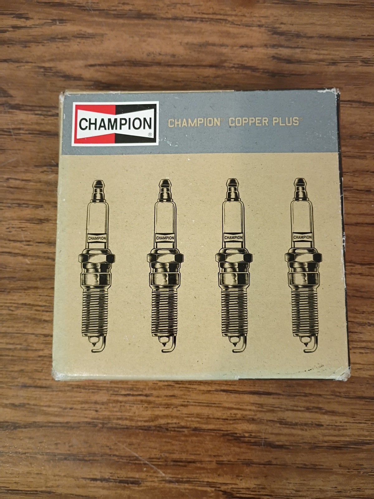 Champion 808 Copper Plus Spark Plug Z9Y - 4 Pack