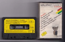 (LT190) Walkman Classics: Rossini, The Barber Of Seville - 1975 Cassette Tape