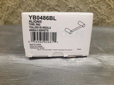 Moen YB0486BL Align 9” Bathroom  Modern Hand Towel Bar in Matte Black Finish