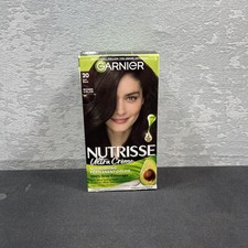 Garnier Nutrisse Nourishing Color Creme Hair Color #20 Black Tea Soft Black