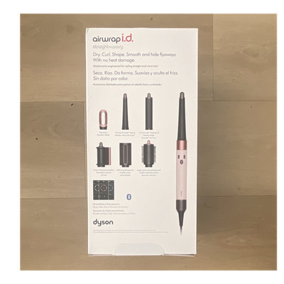 Dyson Airwrap i.d. Straight+Wavy Bluetooth Set w/ Dryer, Barrels, Brushes