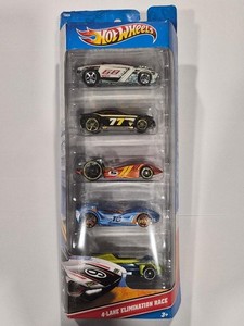 Piste De Course Hot Wheels Action – 4 Voies – Modèle 2006 K4321 (Gris/Orange, Occasion)