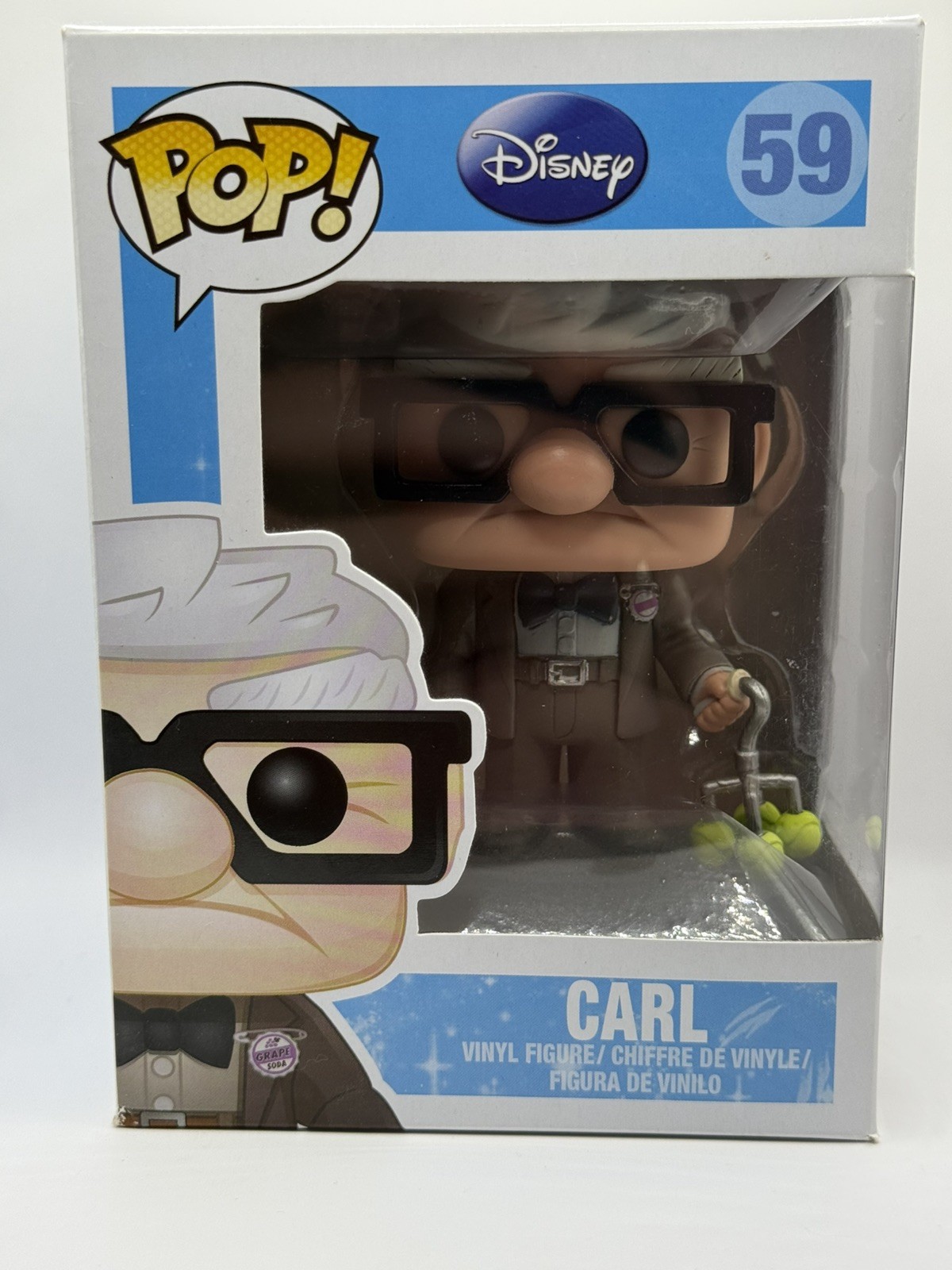 Funko Pop! Vinyl Disney Carl #59 Disney Up Vinyl Figure