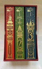 Harry Potter MinaLima Hardback Edition by J.K Rowling Collection 3 Books Box Set