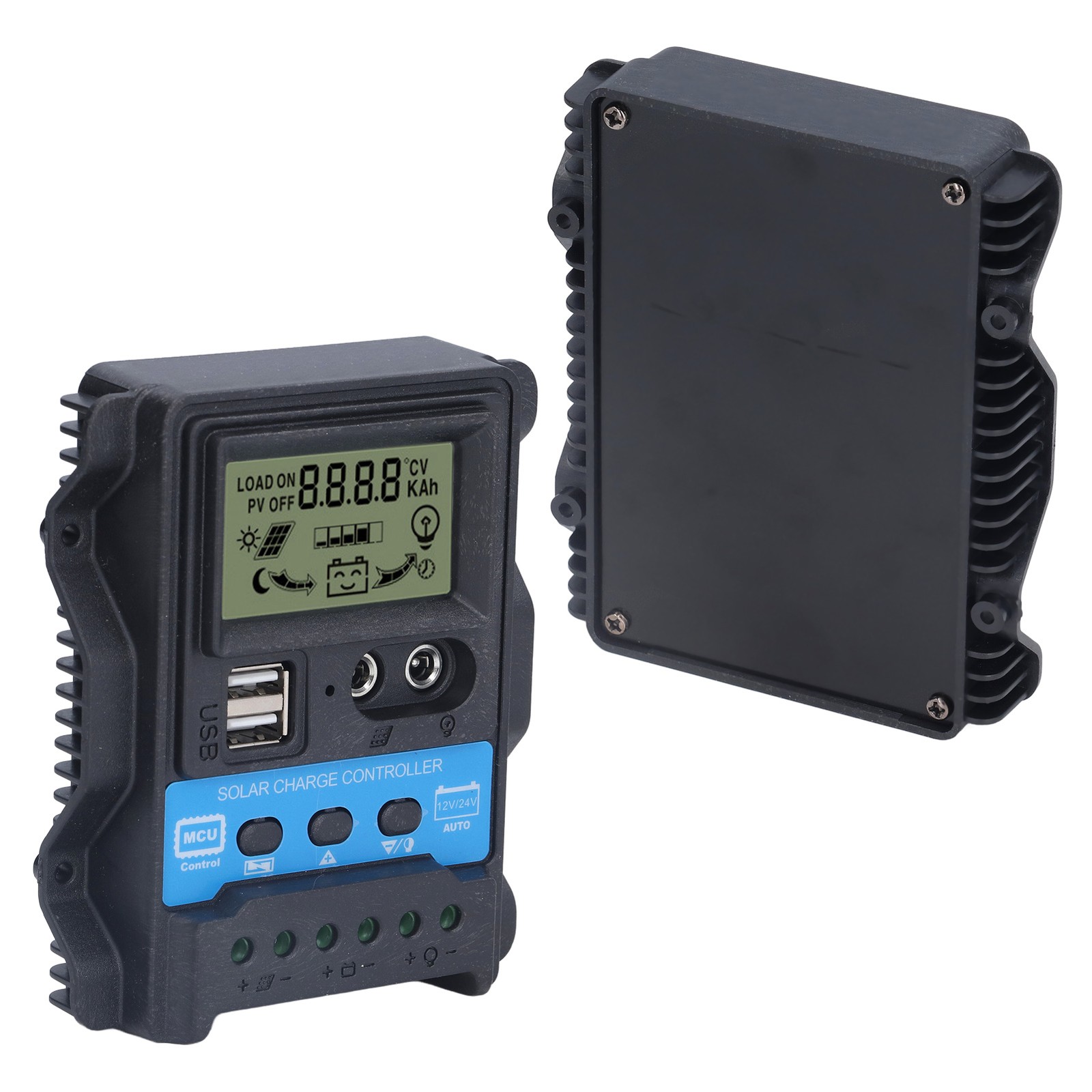 Solar Charge Controller Dual USB 5V PWM Charging Control Regulator10A 130W✈