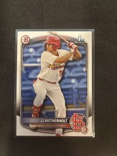2025 JJ Wetherholt 1st Bowman BP-22 St. Louis Cardinals