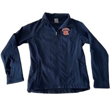 Auburn Tigers Softshell Jacket Full Zip Fleece Lined Women's Medium
