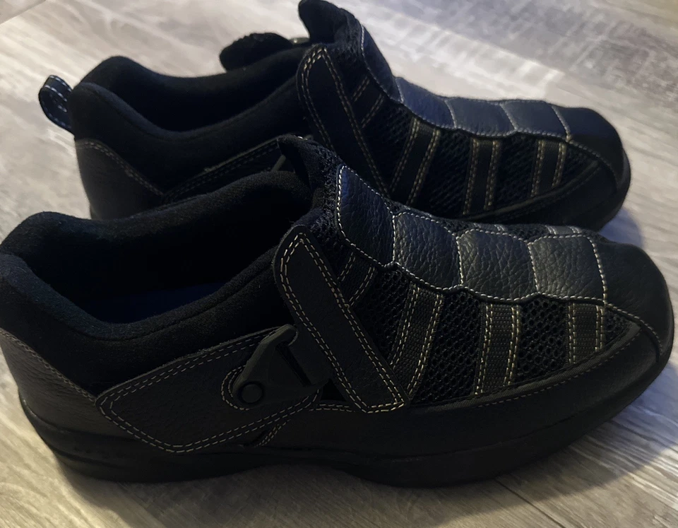 Dr. Comfort Black Edward X-Depth Shoes Adjustable Diabetic Men's Shoes Size 13 M - Image 3 of 4