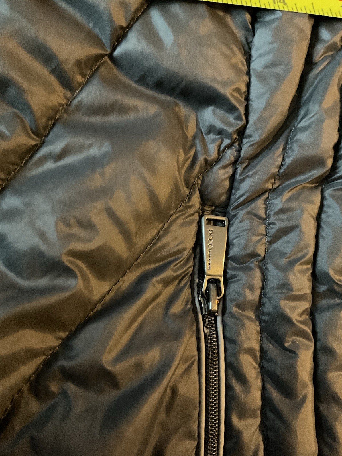 BCBGeneration Gray Puffer Jacket Ultra Light Pack… - image 6