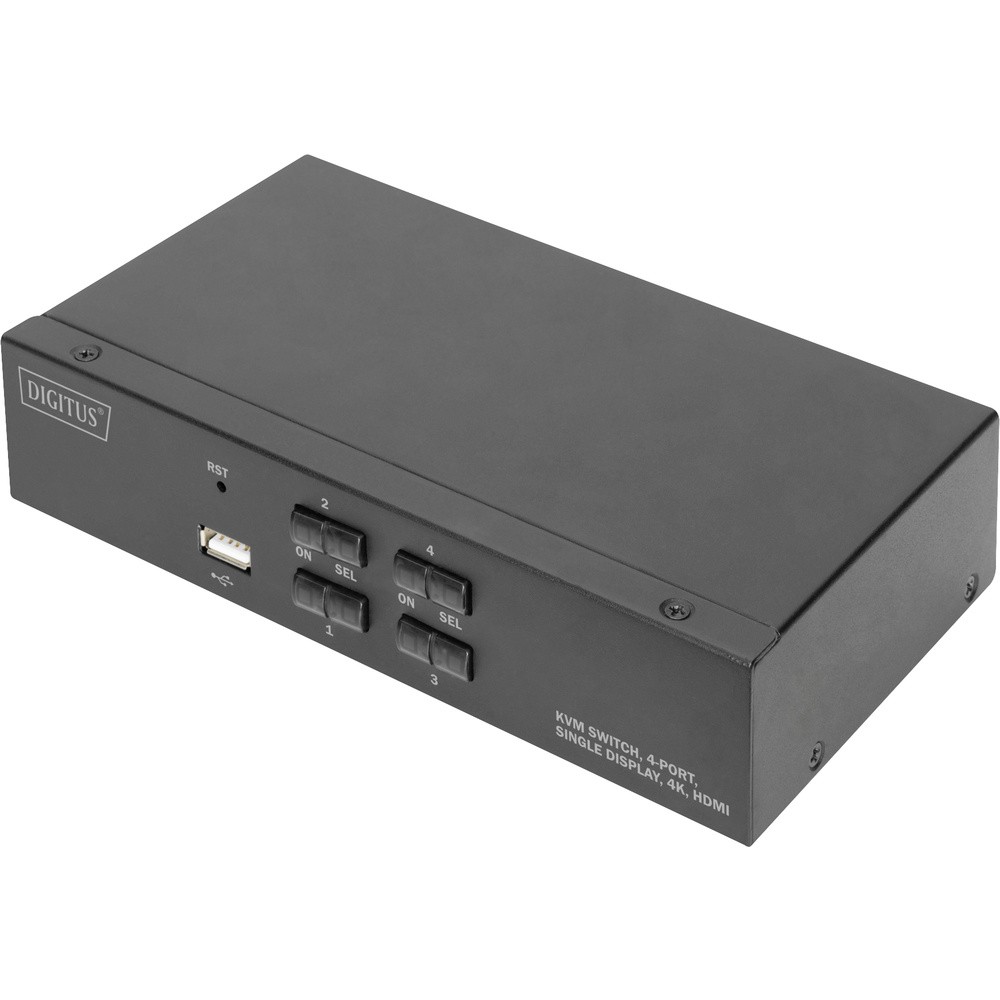 Digitus DS-12880 41 Порт KVM-Umschalter HDMI 3840 x 2160 пикселей 24190₽