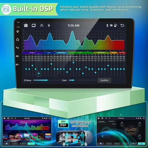 Android Auto GPS Radio Touchscreen 2+32GB für Dodge Ram 1500 2500 3500 2013-19 - Bild 12 von 20